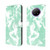 For Xiaomi Redmi Note 9T / Note 9 5G (CN Version) Cloud Fog Pattern Horizontal Flip Leather Case with Holder & Card Slot & Wallet(Mint Green)