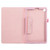 For Samsung Galaxy Tab A7 Lite T220 / T225 Litchi Texture Solid Color Horizontal Flip Leather Case with Holder & Pen Slot(Pink)