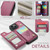 For iPhone 14 CaseMe C22 Card Slots Holder RFID Anti-theft Phone Case(Wine Red)