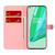 For OnePlus 9 Pro Cloud Fog Pattern Horizontal Flip Leather Case with Holder & Card Slot & Wallet(Red)