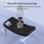 For iPhone 12 Pro 3D Cloud Pattern TPU Phone Case(Dark Blue)