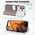 For iPhone 11 Pro Cute Pet Series Color Block Buckle Leather Phone Case(Pale Mauve)