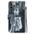 For iPhone 11 Pro Max Crystal Texture Colored Drawing Leather Phone Case(Cat Tiger Reflection)