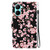 For Realme C33 Crystal Texture Colored Drawing Leather Phone Case(Plum Bossom)