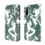 For Sony Xperia L4 Cloud Fog Pattern Horizontal Flip Leather Case with Holder & Card Slot & Wallet(Dark Green)