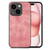 For iPhone 15 Vintage Leather PC Back Cover Phone Case(Pink)