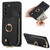 For Samsung Galaxy S21+ 5G Cross Leather Ring Vertical Zipper Wallet Back Phone Case(Black) For Samsung Galaxy S21+ 5G Cross Leather Ring Vertical Zipper Wallet Back Phone Case(Black)