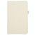 For Samsung Galaxy Tab A7 Lite T220 / T225 Litchi Texture Solid Color Horizontal Flip Leather Case with Holder & Pen Slot(White)