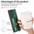 For Samsung Galaxy S22 Ultra 5G Retro Cross Wristband Wallet Leather Back Phone Case(Green)
