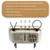 TV-JCZN-010 Desktop Retro Bluetooth Speaker with Holder(Brown Bluetooth)