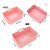 For Ninja DZ201 Air Fryer Silicone Liner Mat Reusable Basket Tray, Spec: Large Pink (153g)