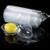 50pcs /Pack No Lid Disposable Round Plastic Bowl Thick Transparent Fast Food Soup Bowl, Capacity: 1000ml