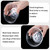 50pcs /Pack No Lid Disposable Round Plastic Bowl Thick Transparent Fast Food Soup Bowl, Capacity: 1000ml