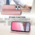 For Xiaomi Redmi 12 Cubic Grid Calf Texture Magnetic Leather Phone Case(Rose Gold)