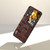 For OPPO Find N3 Flip ABEEL Genuine Leather Mahjong Pattern Black Edge Phone Case(Brown)