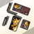 For OPPO Find N3 Flip ABEEL Genuine Leather Mahjong Pattern Black Edge Phone Case(Brown)