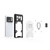 For Xiaomi Mi 11 Ultra Space PC+TPU Ring Holder Protective Case(Silver)