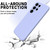 For Samsung Galaxy S23 Ultra 5G Pure Color Liquid Silicone Shockproof Full Coverage Phone Case (Purple)
