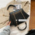 Women Vintage Wing Shape Frosted Handbag Versatile Chain Crossbody Bag(Khaki)