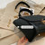 Women Vintage Wing Shape Frosted Handbag Versatile Chain Crossbody Bag(Khaki)
