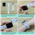 Silicone Printing Integrated Watch Case Watch Band For Apple Watch Series 3 & 2 & 1 42mm(White-haired Leopard)