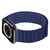 Silicone Magnetic Watch Band For Apple Watch Series 7 41mm / 6 & SE & 5 & 4 40mm / 3 & 2 & 1 38mm(Black)