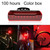 A02 Bicycle Taillight Bicycle Riding Motorcycle Electric Car LED Mountain Bike USB Charging Safety Warning Light (100 Hours, Color Box)