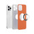 For iPhone 11 Pro Max PU+PC+TPU Mobile Phone Protective Case (Orange)