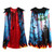 Halloween Dress Up Kids Double-Layer Printed Cloak, Size: Free Size