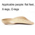 2 Pairs Chalal Bow Support Insole Sports Health XO Correction Insole, Size: L(Black) 2 Pairs Chalal Bow Support Insole Sports Health XO Correction Insole, Size: L(Black)