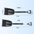 Vehicle-mounted Winter Enlarged Detachable Snow Shovel(Black)