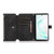 For Samsung Galaxy Note10 Dream 9-Card Wallet Zipper Bag Leather Phone Case(Black)