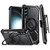 For Samsung Galaxy S22+ 5G Armor Series Holder Phone Case with Back Clip(Black)