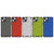 For iPhone 15 Plus Honeycomb Phone Case(Blue)