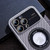 For iPhone 13 Pro View Window Magsafe PC Phone Case(Purple)