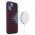 For iPhone 15 Plus Shockproof Silicone Magsafe Phone Case(Plum Color)