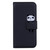 For iPhone XR Cartoon Buckle Horizontal Flip Leather Phone Case(Black)