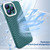 For iPhone 14 Hollow Heat Dissipation TPU Phone Case(Green)
