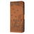 For Samsung Galaxy S23 FE Cat Embossing Pattern Leather Phone Case with Lanyard(Brown)