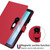 For Samsung Galaxy Tab A 10.5 T590 Cartoon Buckle Leather Tablet Case(Red)