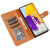 For Samsung Galaxy A72 5G / 4G Embossed Happy Cat Pattern Horizontal Flip Leather Case with Holder & Card Slots & Wallet(Yellow)