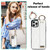 For iPhone 12 Pro Max Non-slip Full Coverage Ring PU Phone Case with Wristband(White)