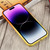 For iPhone 15 Pro Liquid TPU Silicone Gradient MagSafe Phone Case(Orange Yellow)