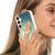 For Samsung Galaxy S23 FE 5G Electroplating Dual-side IMD Phone Case with Ring Holder(Smile)