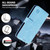 For iPhone 15 Pro Skin Feeling Oil Leather Texture PU + TPU Phone Case(Light Blue)