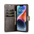 For iPhone 15 Plus DG.MING Crazy Horse Texture Detachable Magnetic Leather Phone Case(Grey)