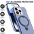 For iPhone 13 Pro Max Colorful 2 in 1 MagSafe Holder Phone Case(Green)