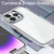 For iPhone 15 High Translucency Acrylic Phone Case(Pink) For iPhone 15 High Translucency Acrylic Phone Case(Pink)