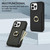 For iPhone 12 Pro Ring Card  Litchi Leather Back Phone Case(Black) For iPhone 12 Pro Ring Card  Litchi Leather Back Phone Case(Black)