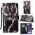 For Motorola Moto G Stylus 5G 2023 Colored Drawing Pattern Plain Weave Leather Phone Case(Black And White Tiger) For Motorola Moto G Stylus 5G 2023 Colored Drawing Pattern Plain Weave Leather Phone Case(Black And White Tiger)